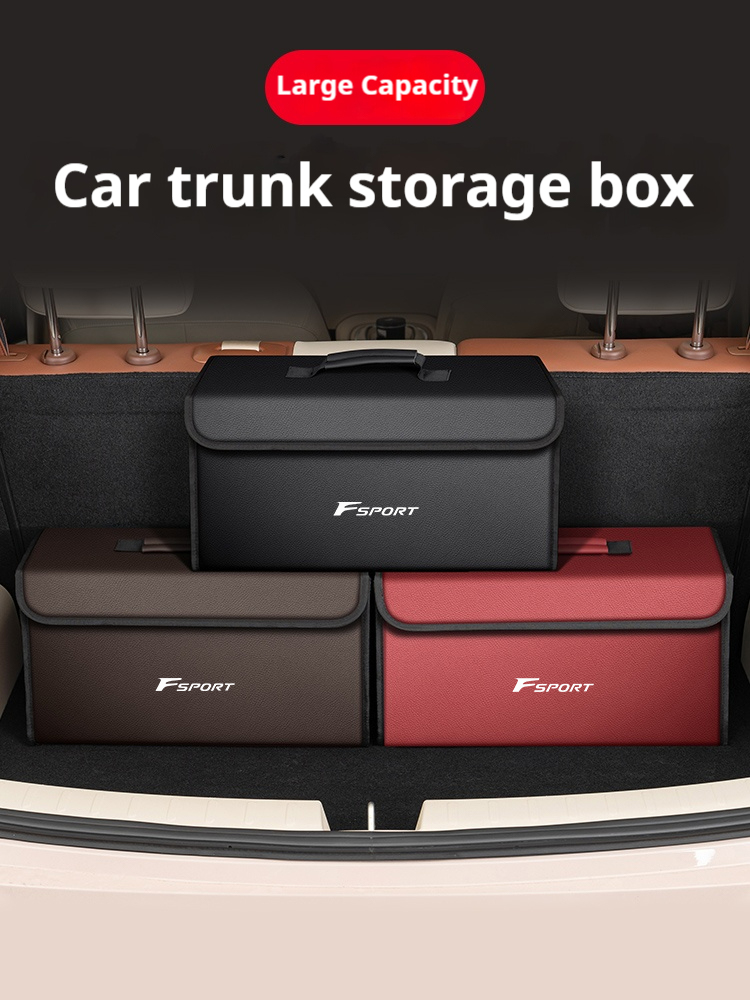 For Lexus F Sport ES RX LS500h - огляд і ціна Car Trunk Organizer Foldable Storage Box