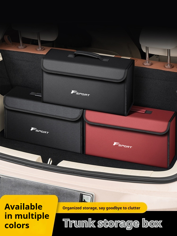 For Lexus F Sport ES RX LS500h - огляд і ціна Car Trunk Organizer Foldable Storage Box