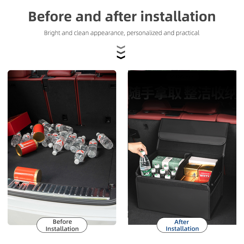 For Porsche Cayenne Macan Pana - огляд і ціна Car Trunk Organizer Foldable Storage Box
