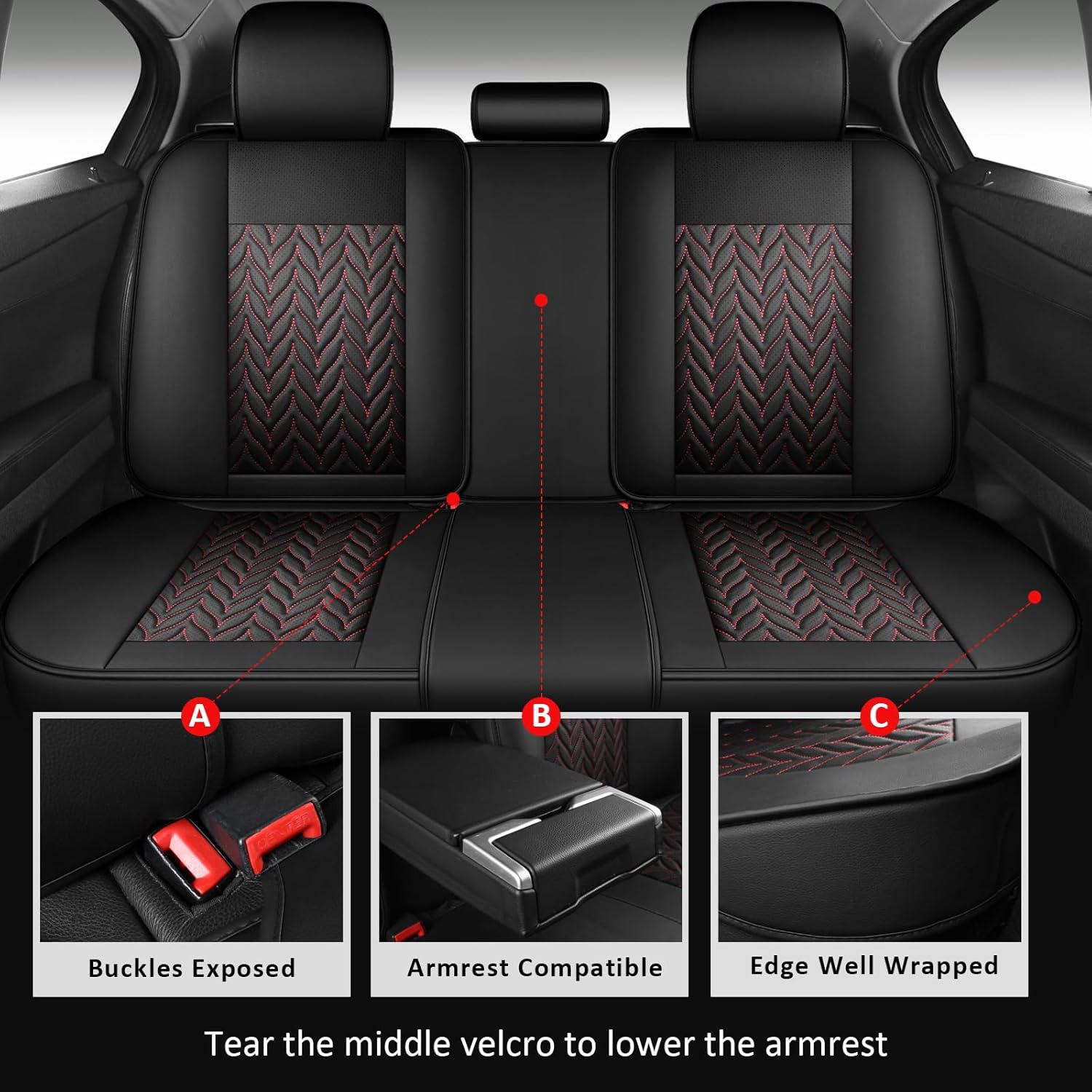 Universal Car Seat Protection, - огляд і ціна Leather Car Seat Covers Full Set Universal