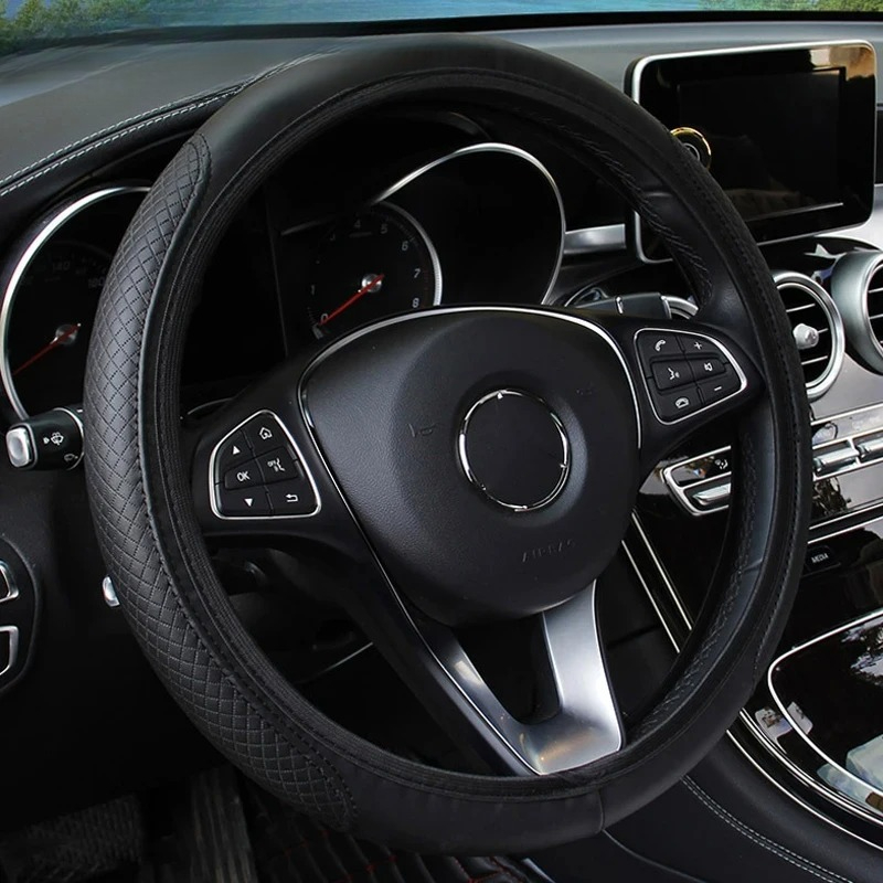 Car Steering Wheel Cover Anti  - огляд і ціна Car Steering Wheel Cover Anti Slip Breathable