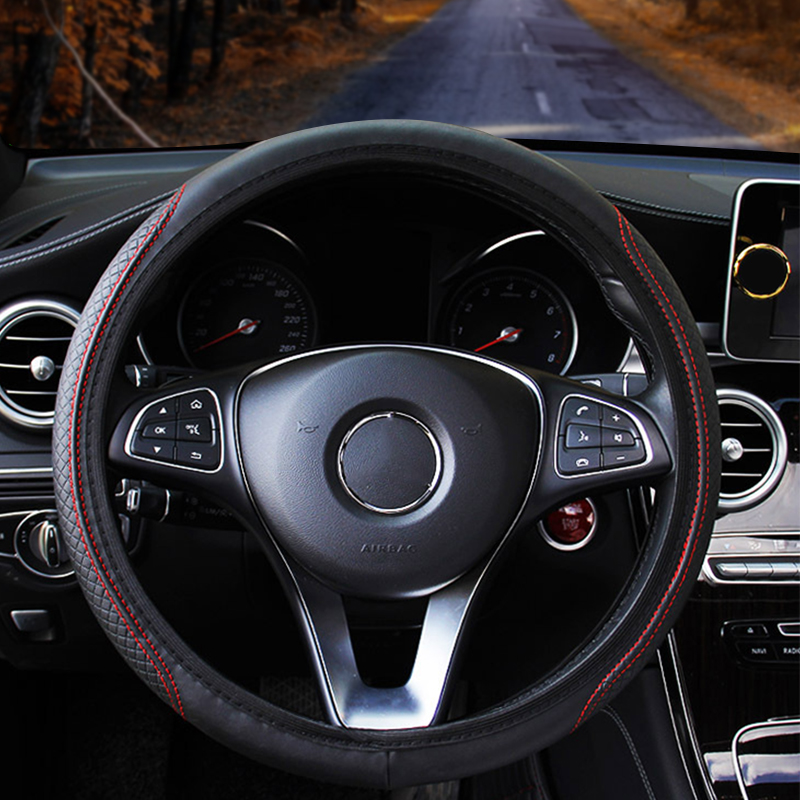 Car Steering Wheel Cover Anti  - огляд і ціна Car Steering Wheel Cover Anti Slip Breathable