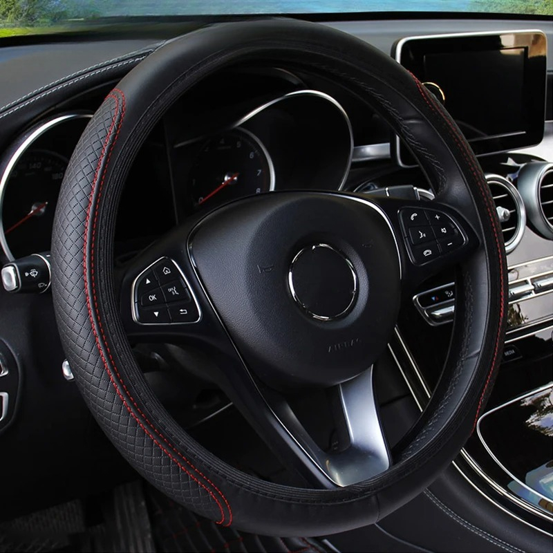 Car Steering Wheel Cover Anti  - огляд і ціна Car Steering Wheel Cover Anti Slip Breathable