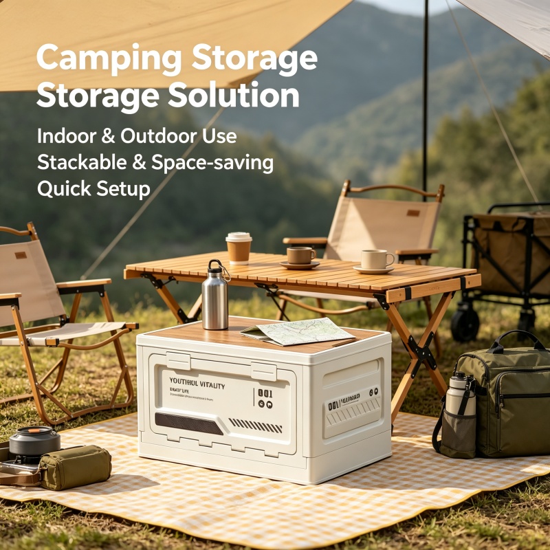 Outdoor Storage Box Camping Fo - огляд і ціна Car Trunk Organizer Foldable Storage Box