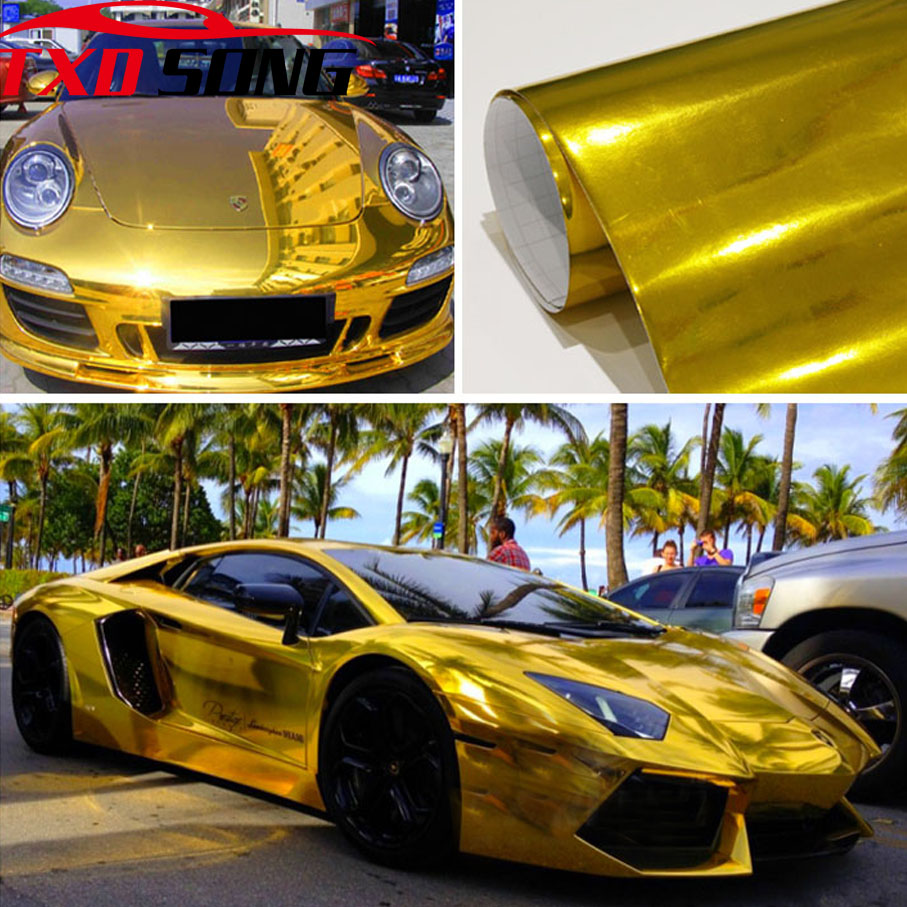 7 Sizes High Stretchable Gold  - огляд і ціна Anti Glare Car Rearview Mirror Film