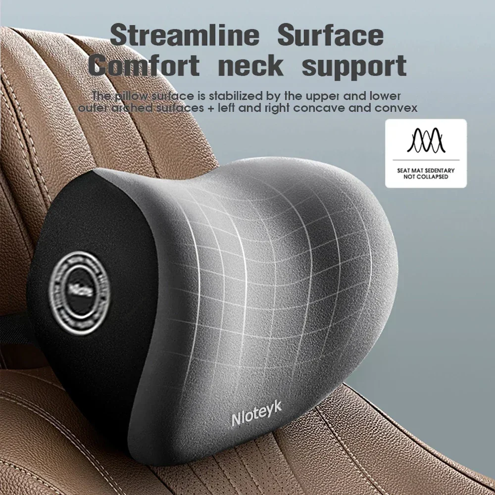 Car Memory Foam Neck Pillow &  - огляд і ціна Memory Foam Car Neck Pillow Lumbar Support