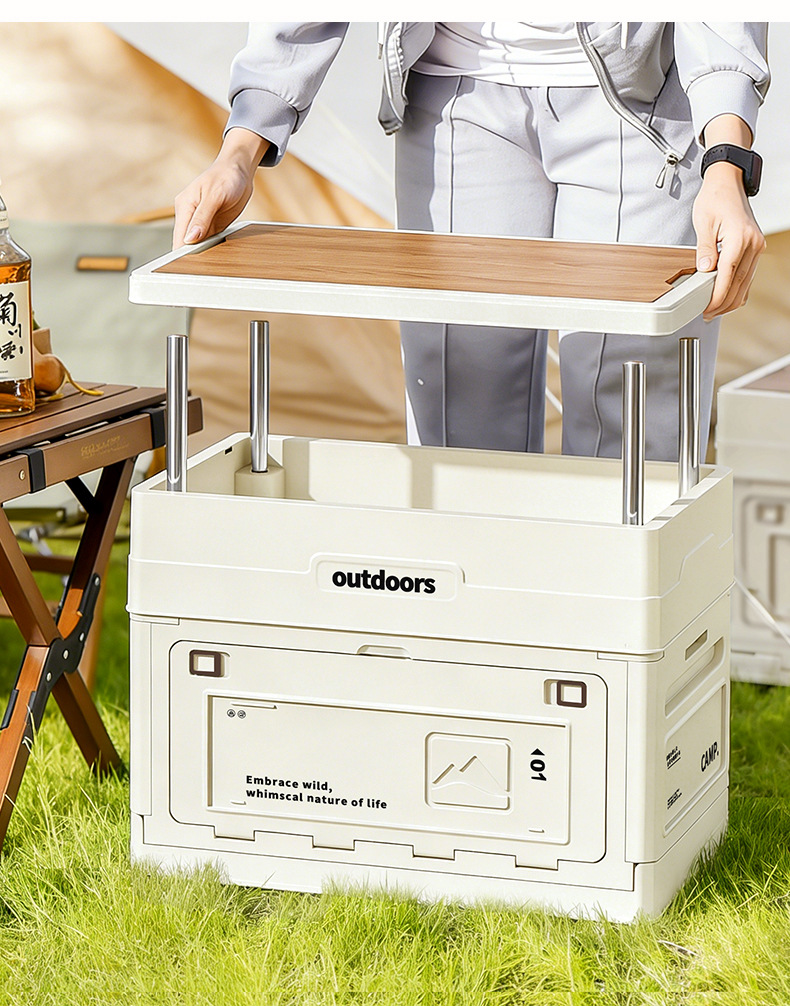 Camping Folding Storage Box Wo - огляд і ціна Car Trunk Organizer Foldable Storage Box