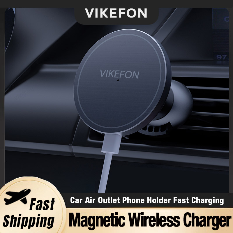 Car Air Outlet Wireless Charge - огляд і ціна Magnetic Phone Holder For Car Vent