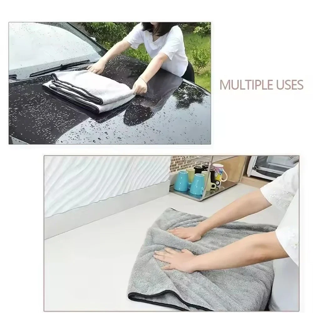Microfiber Towel Car Wash Acce - огляд і ціна Microfiber Car Drying Towel Super Absorbent