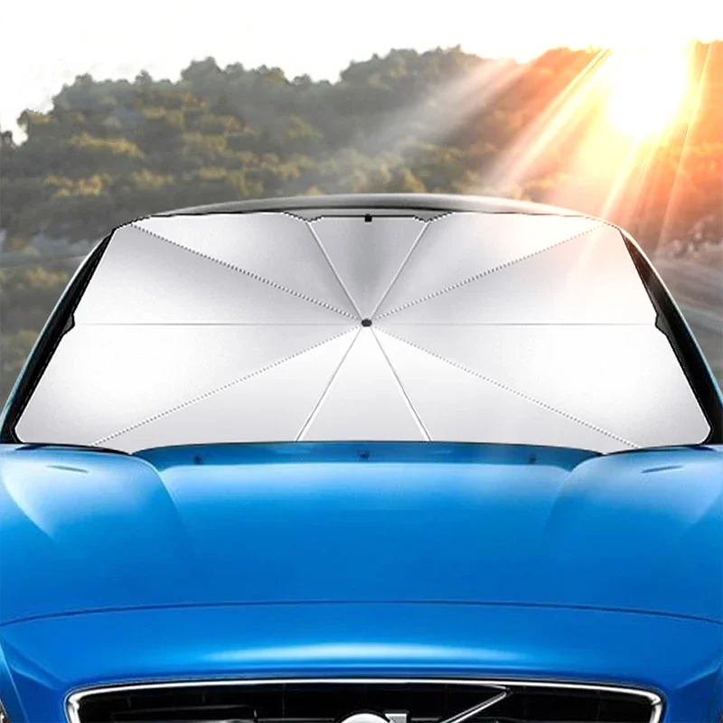 Car Windshield Sunshade, Umbre - огляд і ціна Car Sunshade Windshield Umbrella Foldable