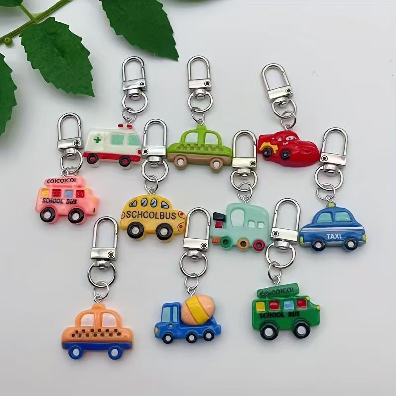 10pcs resin cartoon car keycha - огляд і ціна Car Accessories