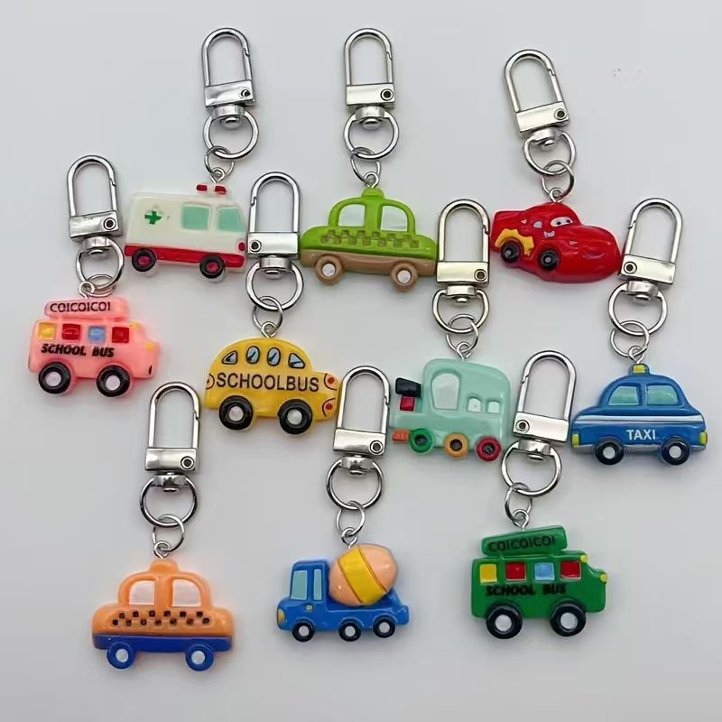 10pcs resin cartoon car keycha - огляд і ціна Car Accessories