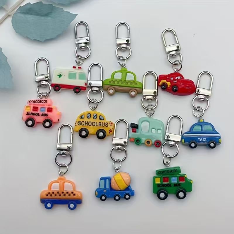 10pcs resin cartoon car keycha - огляд і ціна Car Accessories