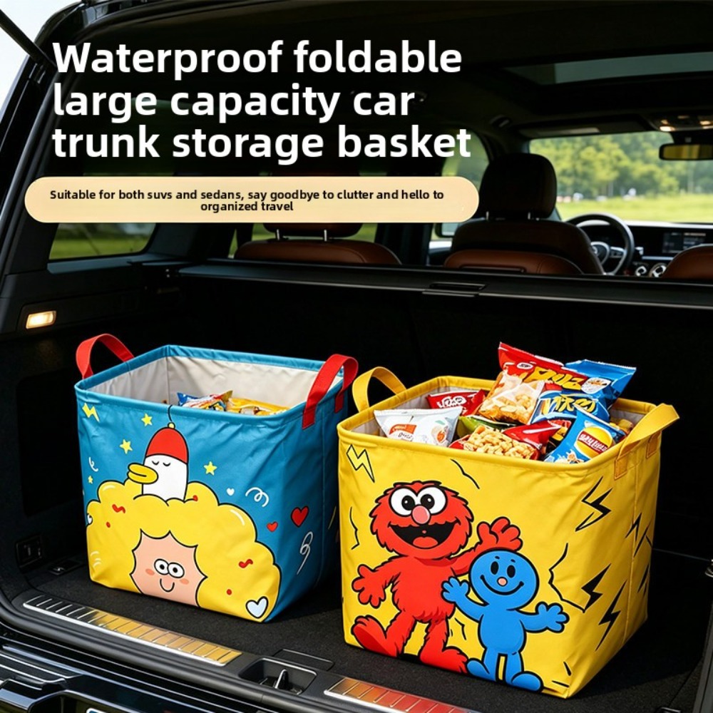 1pc Foldable Car Trunk Storage - огляд і ціна Car Trunk Organizer Foldable Storage Box