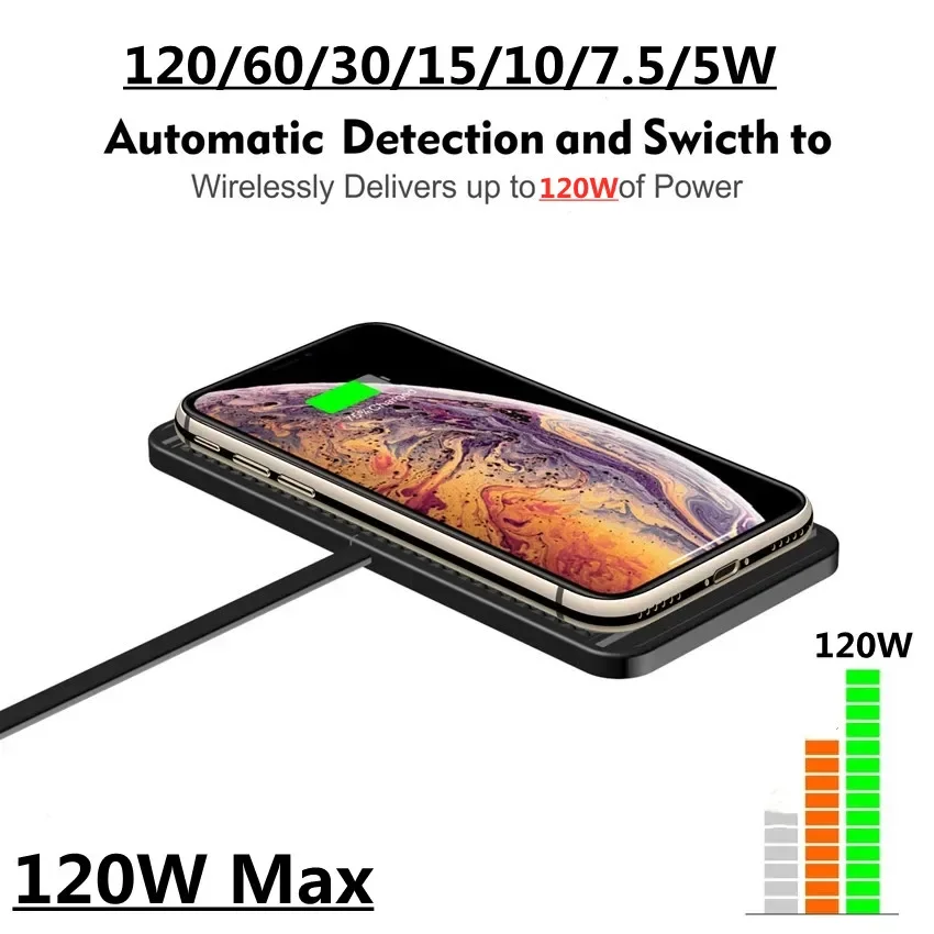 Silicone Pad Stand Wireless Ch - огляд і ціна Wireless Car Charger Mount Fast Charging