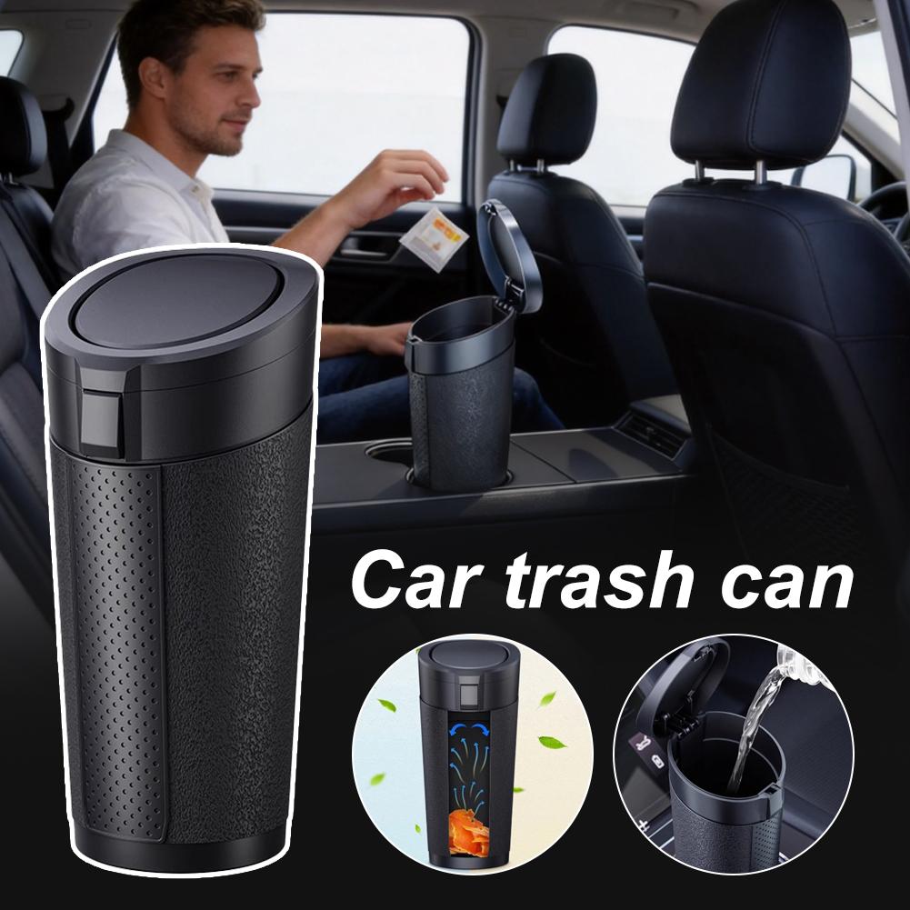 Portable Car Trash Can with Pu - огляд і ціна Waterproof Car Trash Can With Lid
