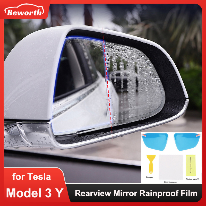 2pcs Rearview Mirror Rainproof - огляд і ціна Anti Glare Car Rearview Mirror Film