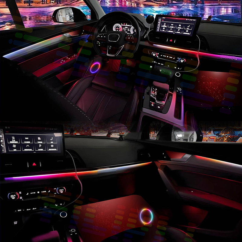 For Ambient Lights App Univers - огляд і ціна Led Ambient Interior Car Lights App Control
