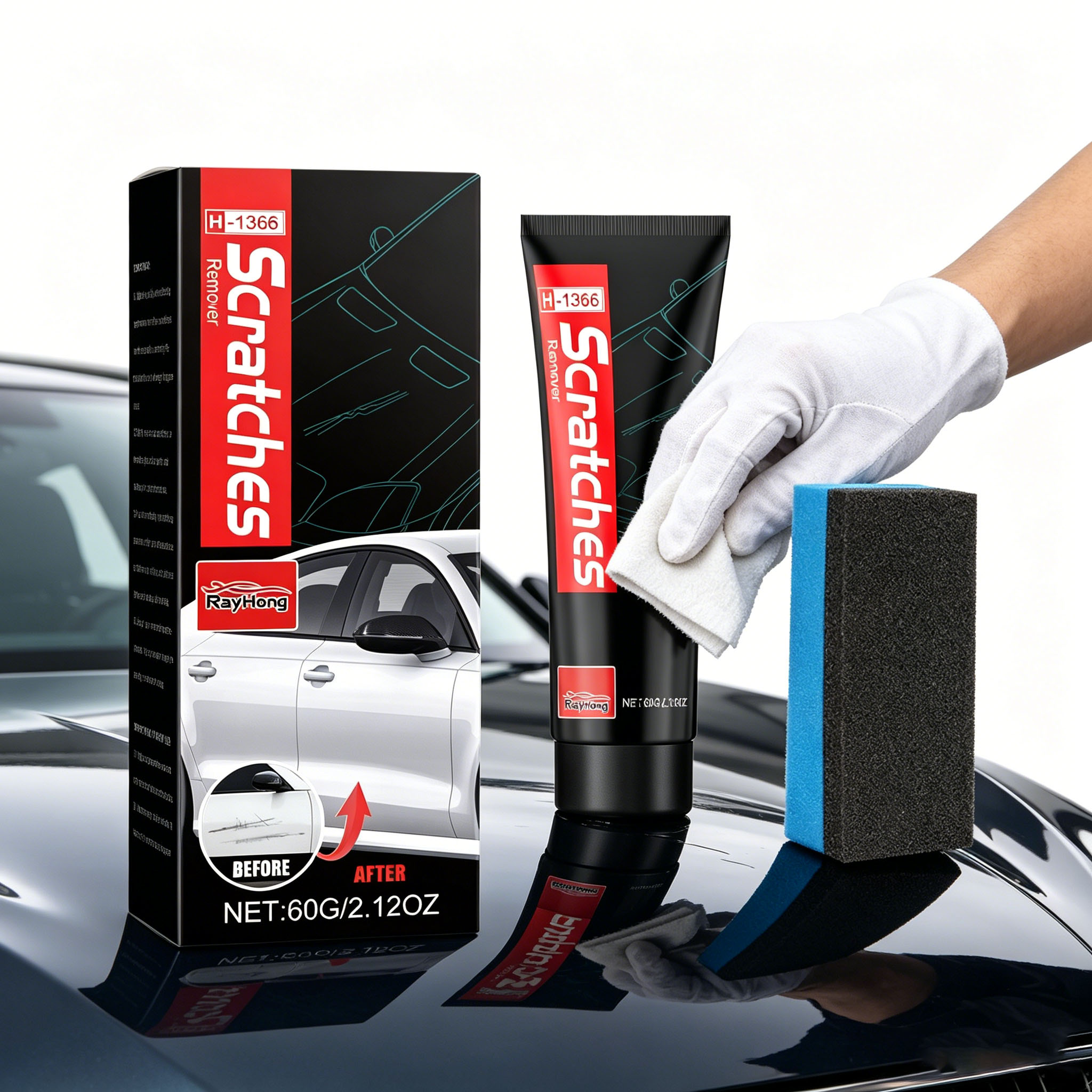 Car Scratch Removal Paste Eras - огляд і ціна Car Scratch Repair Polishing Wax Paste